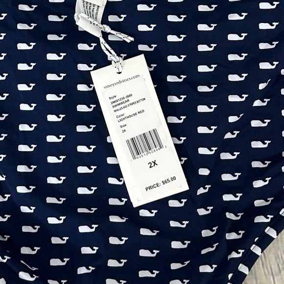Vineyard vines whales and stripes bikini bottom size 2x - Picture 5 of 5